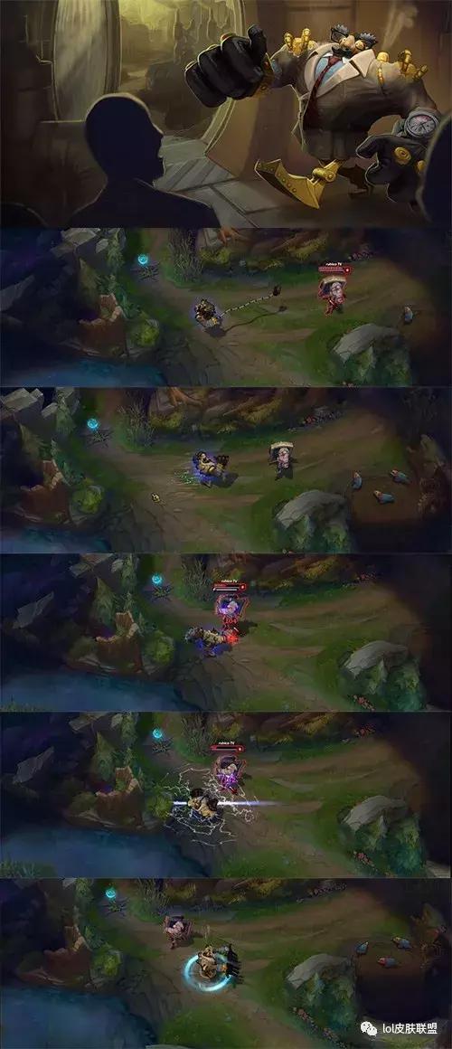 英雄联盟端游布里茨皮肤排行,英雄联盟布里茨电玩皮肤