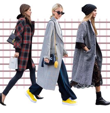 穿彩格大衣，不做佛系中年人