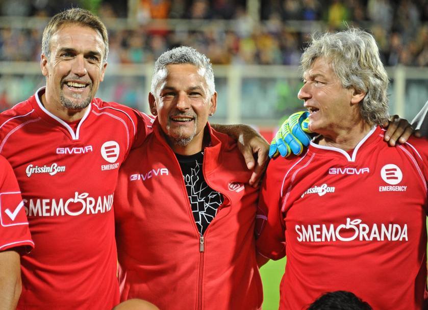 巴乔跟马尔蒂尼谁才是意大利老大,巴乔在老马尔蒂尼打了几场比赛