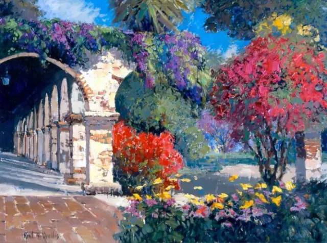 光影十足的风景油画欣赏太美了,100幅经典风景油画图文