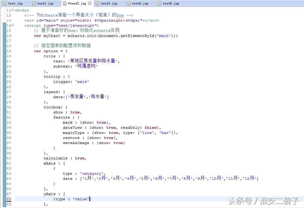 echarts图表示例使用教程,echarts支持哪些图表