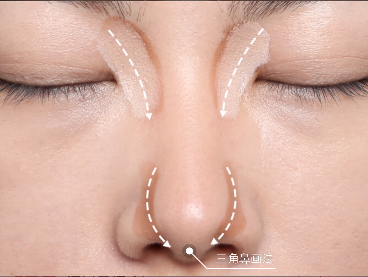 立体鼻影教程纹绣,眼部立体修容鼻影