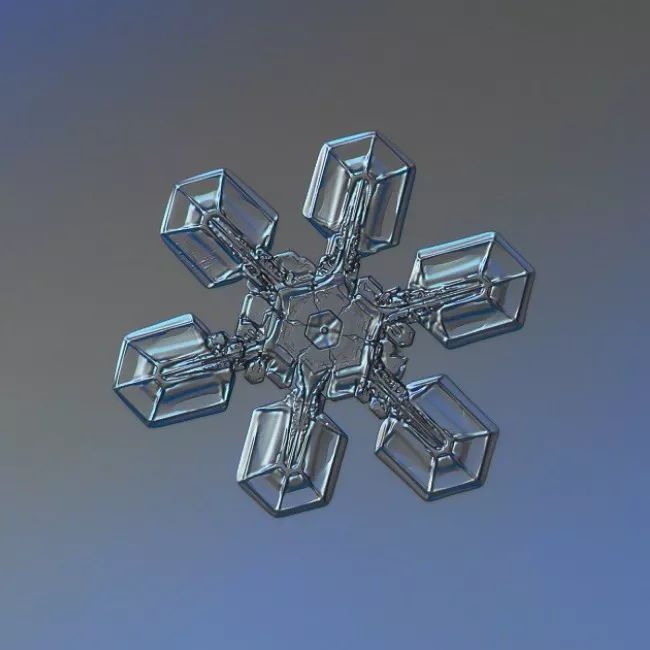 历时8年用微距镜头拍摄的雪花,超级微距拍摄雪花