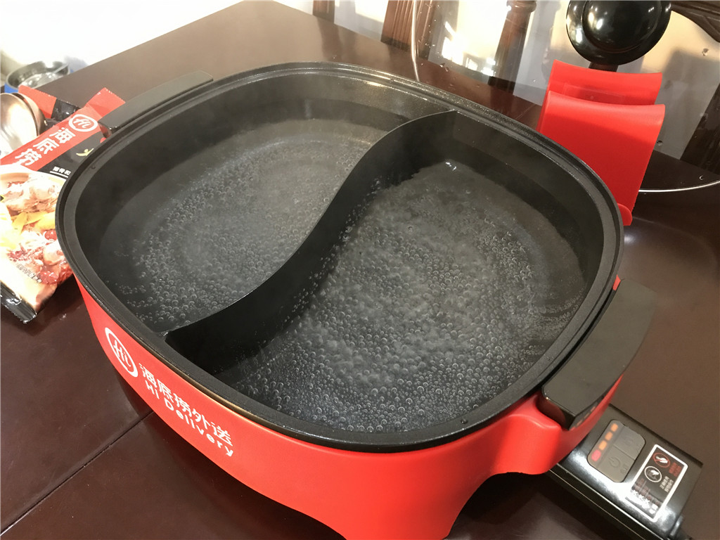 海底捞外卖多用电热锅,海底捞家用锅