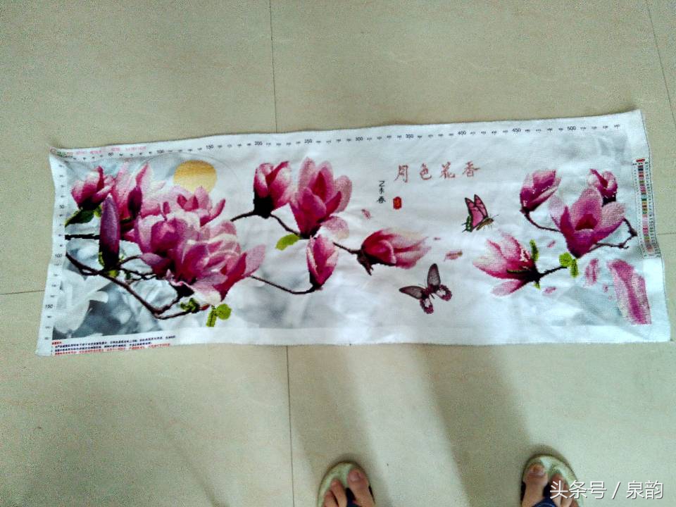 十字绣如何加工才能好看,十字绣非常好玩又省力