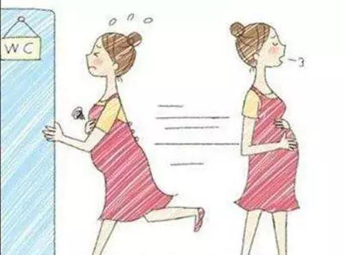 孕期尿频是怎么回事儿,孕期羊水少喝水尿频