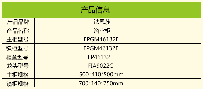 法恩莎浴室柜测评,法恩莎浴室柜知识点
