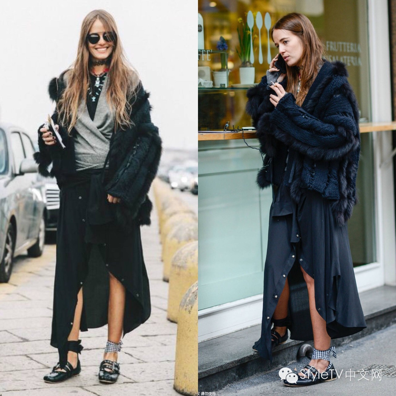 街拍|轻舞飞扬让芭蕾舞鞋助你一臂之力