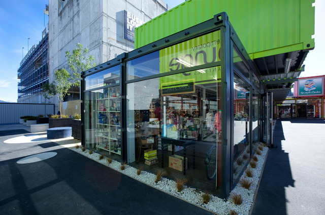 基督城最大的商业中心,基督城集装箱