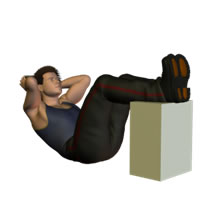 如何用哑铃锻炼胸肌和腹肌,哑铃锻炼腹肌动作方法动态图演示