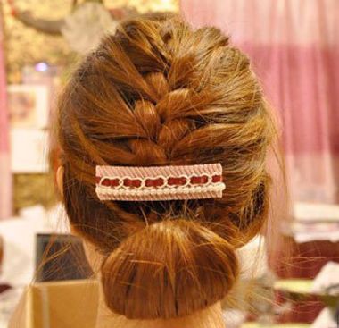 最简单的100种编头发教程,编美丽的头发