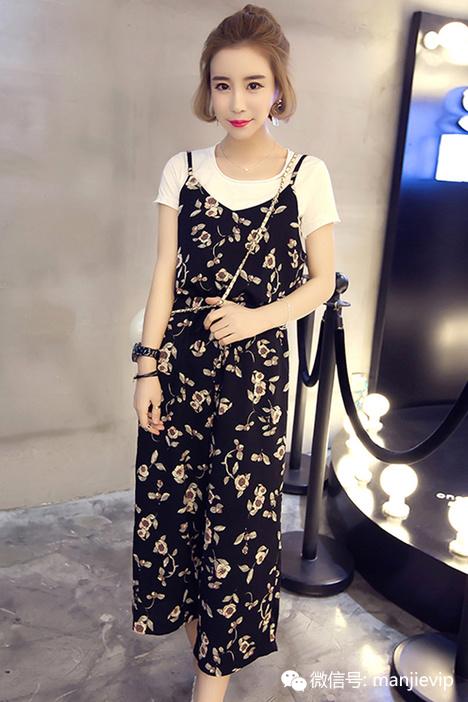 冬季加绒加厚宽松休闲连体裤女士,连体裤女夏牛仔宽松短裤深蓝色