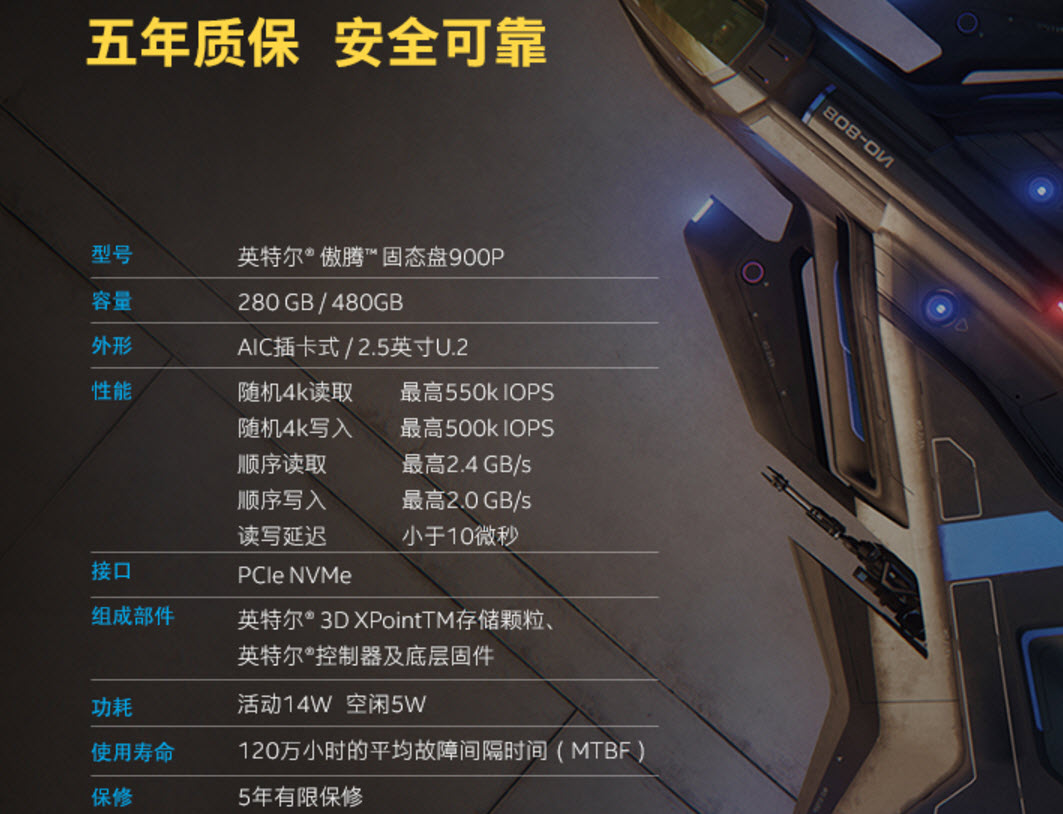 英特尔optane系统加速,inteloptane5800x