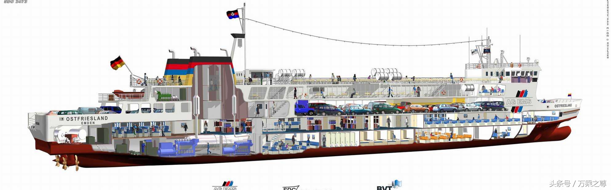 豪华邮轮实拍高清图片,豪华游轮剖面高清图