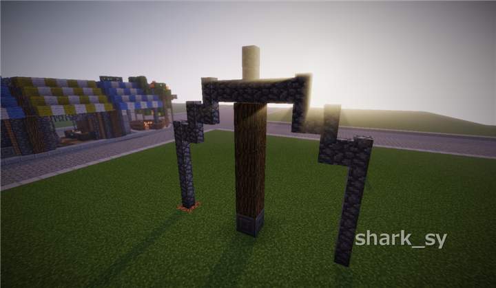 我的世界中世纪道路教程,我的世界中世纪村庄图