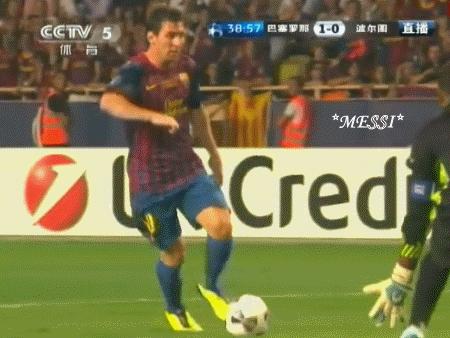 梅西最疯狂的足球赛,梅西最疯狂的助攻