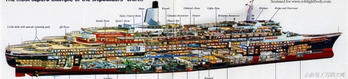 豪华邮轮实拍高清图片,豪华游轮剖面高清图