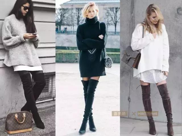 冬天怎么穿裙子才不冷请get这三招,高个子冬天穿什么裙子好看