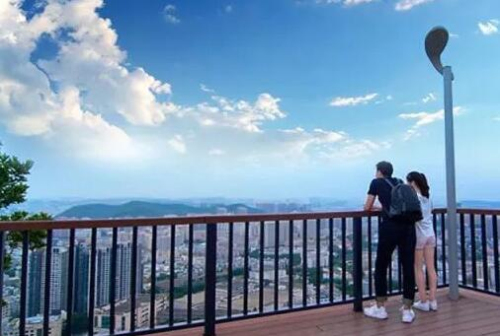 求水山公园体验长征怎么走,求水山景区攻略图