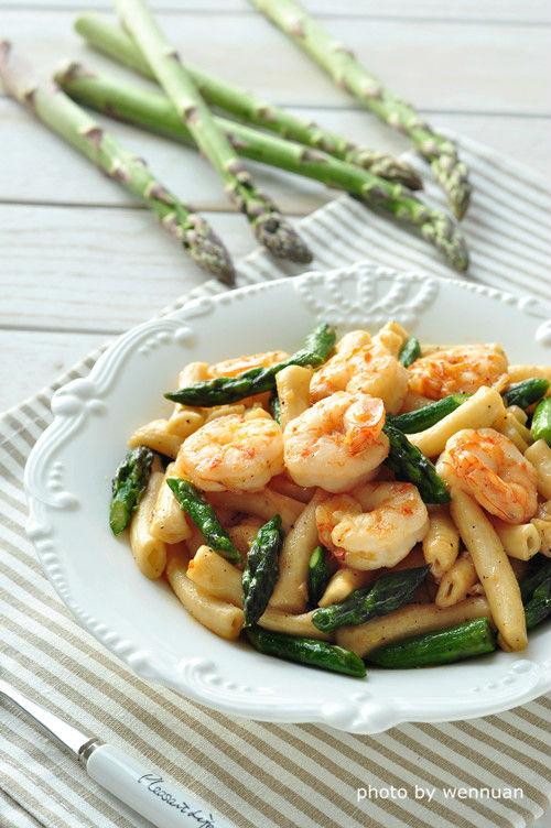 鲜虾芦笋做便当,芦笋鲜虾的配方