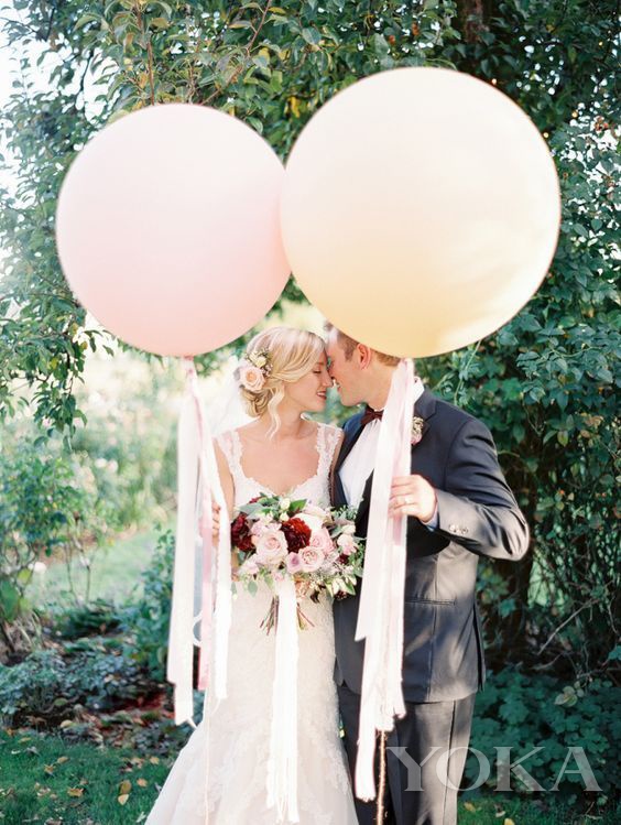气球装饰婚礼布置最流行的方式,婚礼气球布置婚房简单