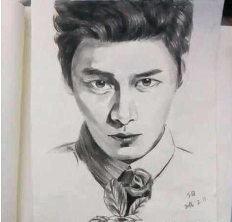 各路男神素描照哪个画的最好呢？