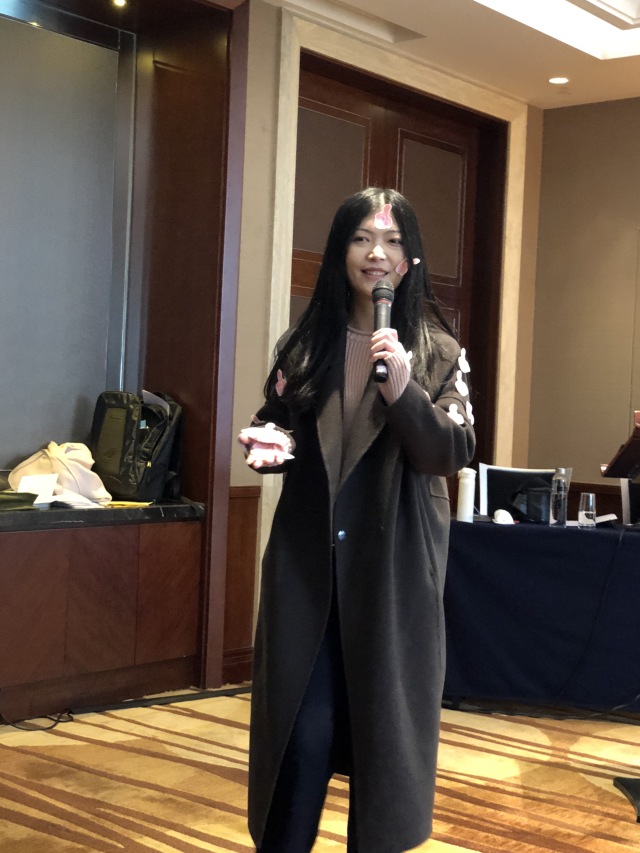 创二教育创业女神发布会举行旭日五环朱辉现场演讲分享观点