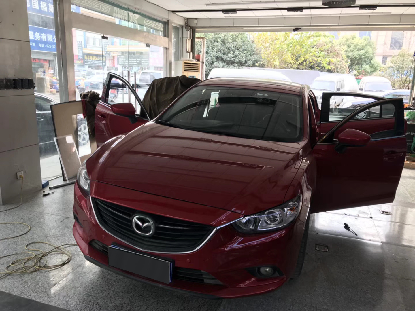 南京阿特兹全车隔音,南京汽车阿特兹内饰翻新修复