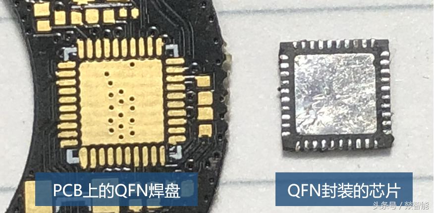 qfn芯片内引脚的焊接方法,qfn芯片手工焊接可以吗