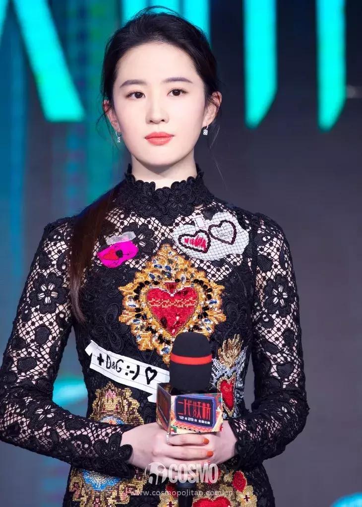 刘亦菲最迷人的珠宝,二代妖精刘亦菲套装