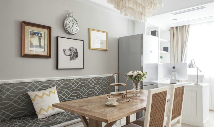 西安鼎正大都城97平户型装修案例,鼎正大都城一室