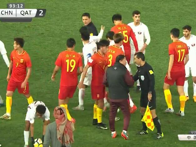 中国u23男足最新消息,u23男足遭淘汰录像