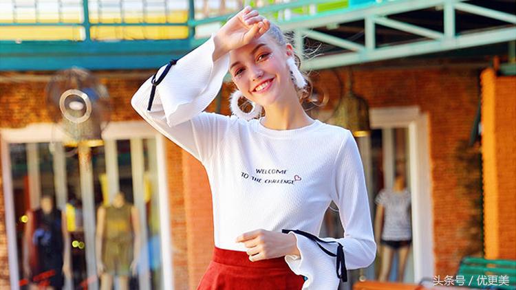 显瘦喇叭袖,喇叭袖遮肉