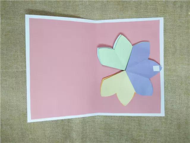 happychinesenewyear贺卡立体,幼儿园创意立体花贺卡手工