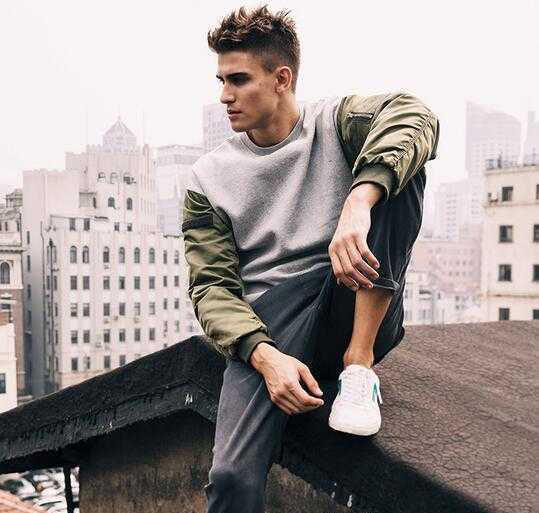 欧美风男装夏季薄款不修身衬衣 (杰尼菲尔欧美风男装)