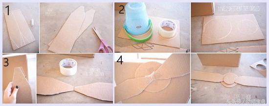 小飞机手工飞机,最简单的和最普通的手工飞机