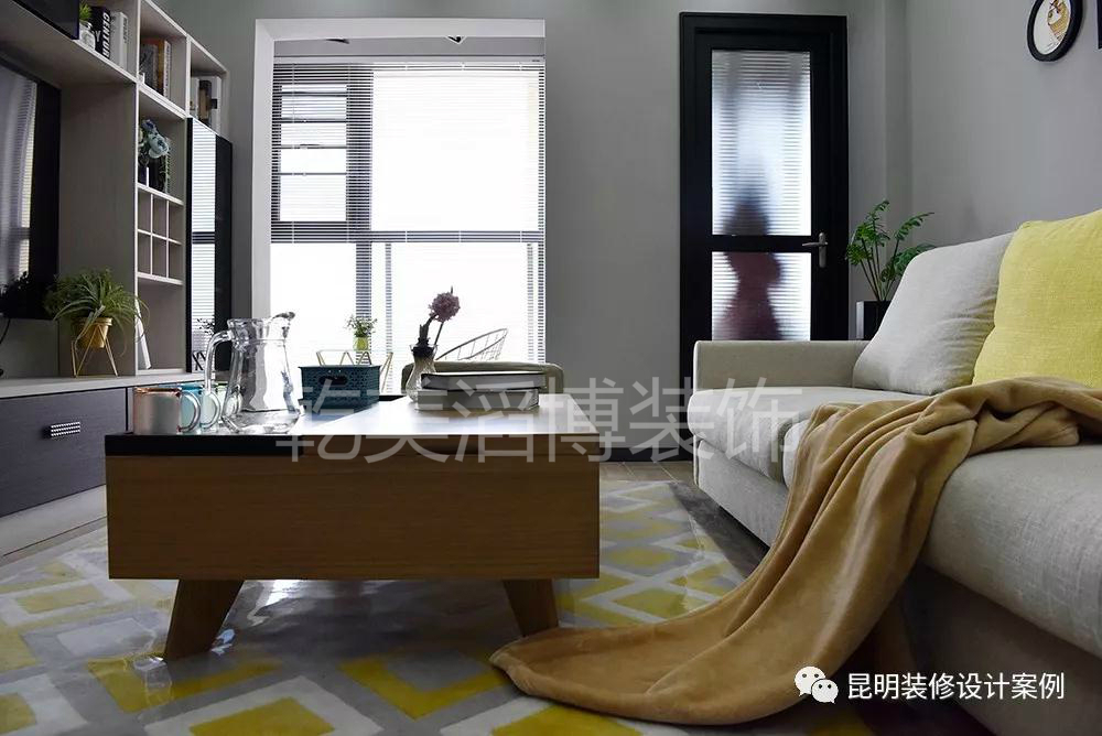 昆明魅力之城80平方小户型装修,昆明公寓复式装修风格