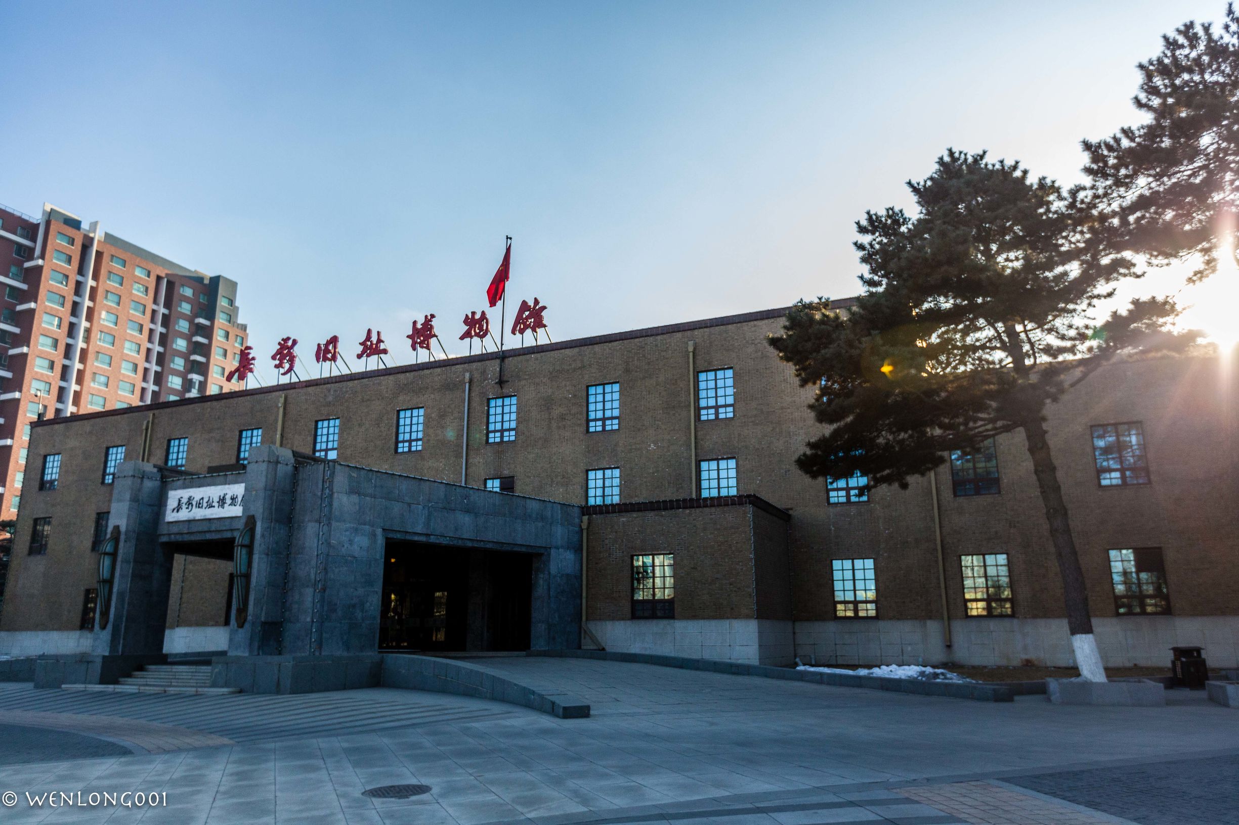 长影旧址博物馆怎么样,长影旧址博物馆地面上的马赛克