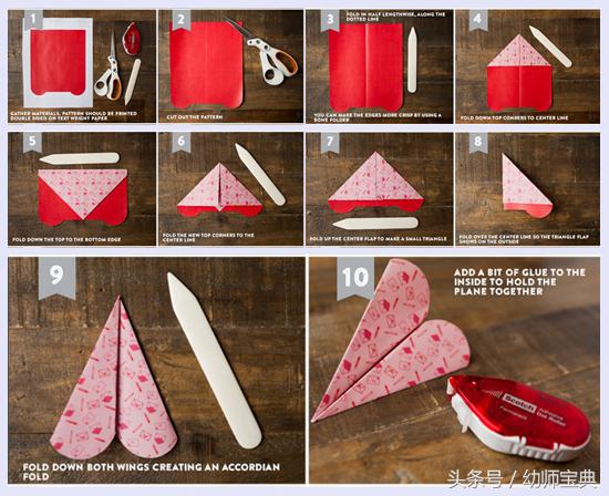 小飞机手工飞机,最简单的和最普通的手工飞机
