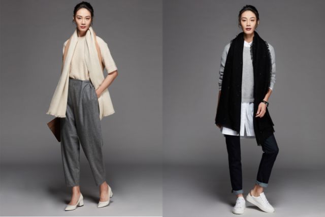 大牌围巾经典款,大牌围巾戴法简单好看