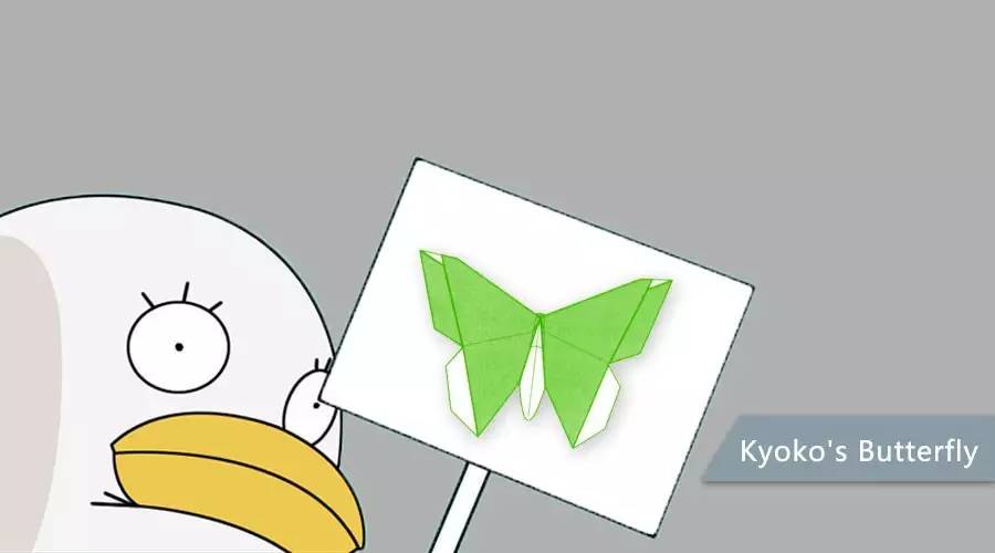 蝴蝶折纸简单折法慢教程,蝴蝶折纸最简单的折法教程