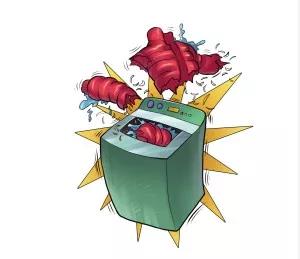 机洗羽绒服如何防止爆炸,机洗羽绒服爆炸怎么解决