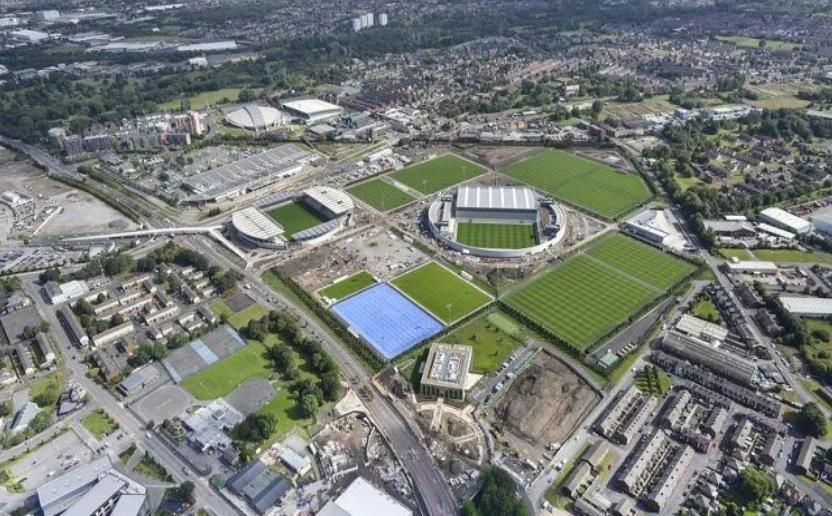 曼城俱乐部有多豪华,曼城超豪华训练基地多大