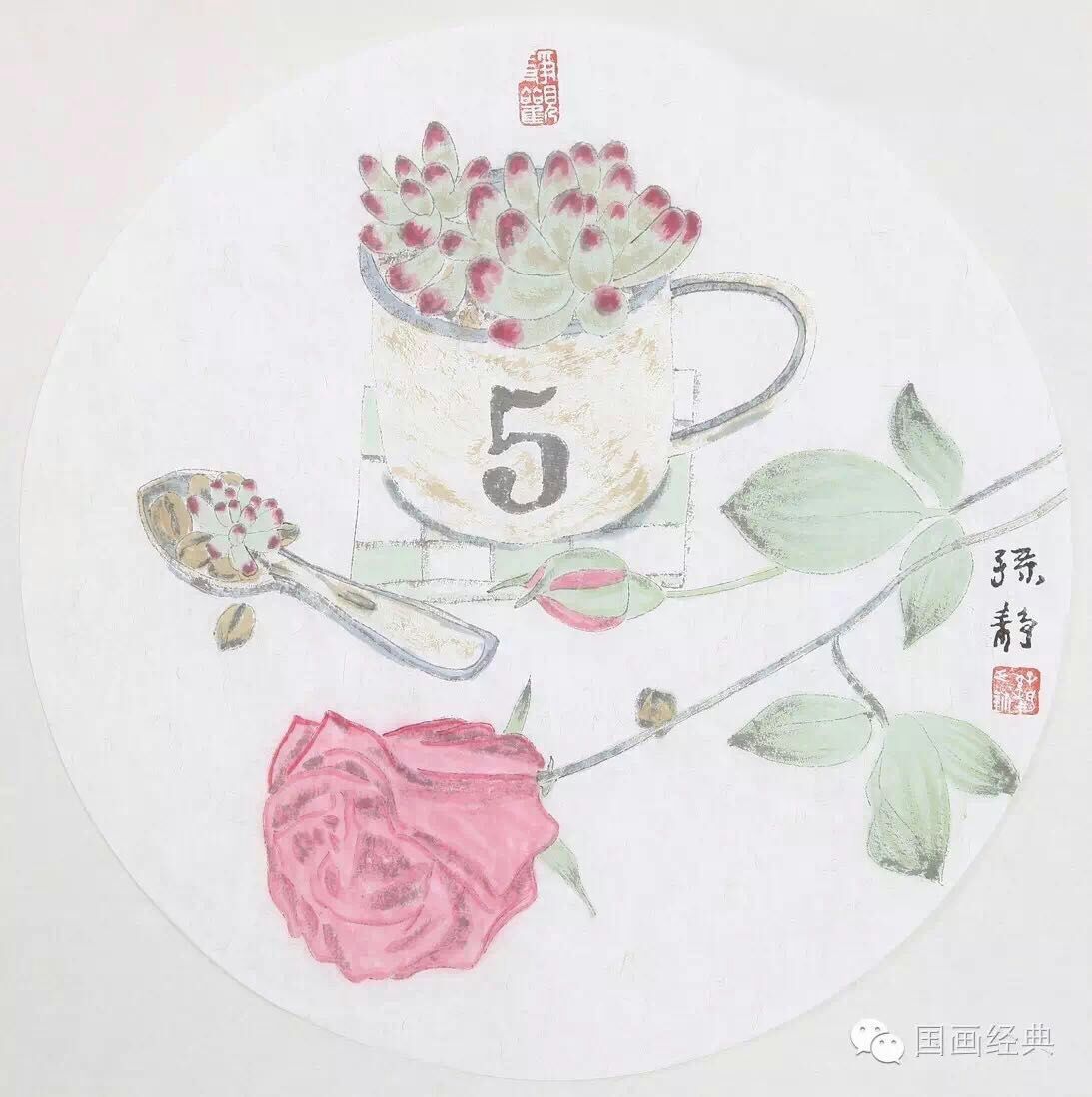 且看花鸟画家孙静的彼岸——浮生——若梦