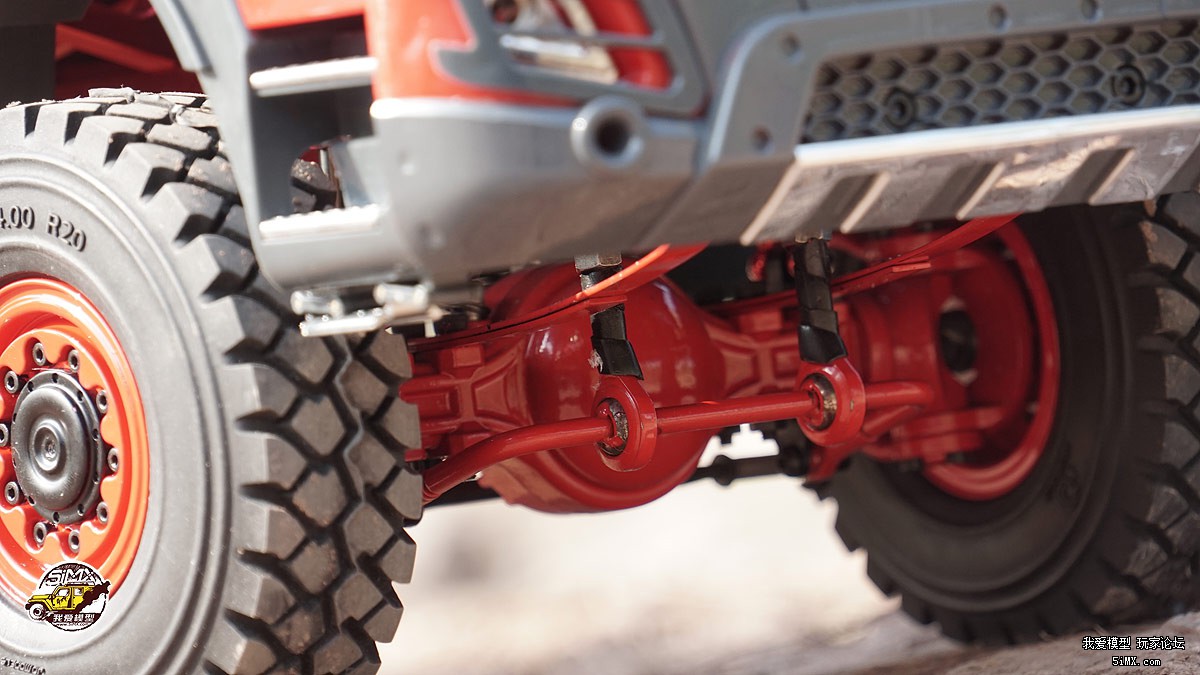 拉力卡车模型开箱测评 (静点拉力卡车模型路试)