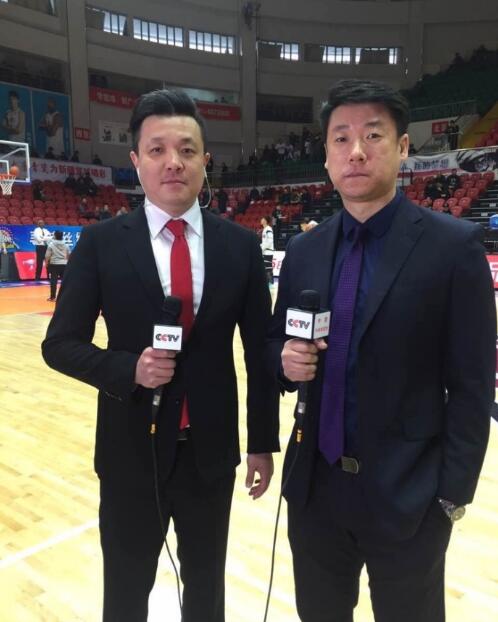 腾讯NBA解说员打球是什么水平？两人曾是国家队队员！