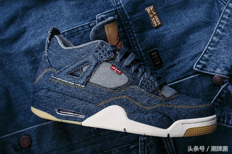 周杰伦上脚levisxairjordan4,levisxairjordan4第二配色