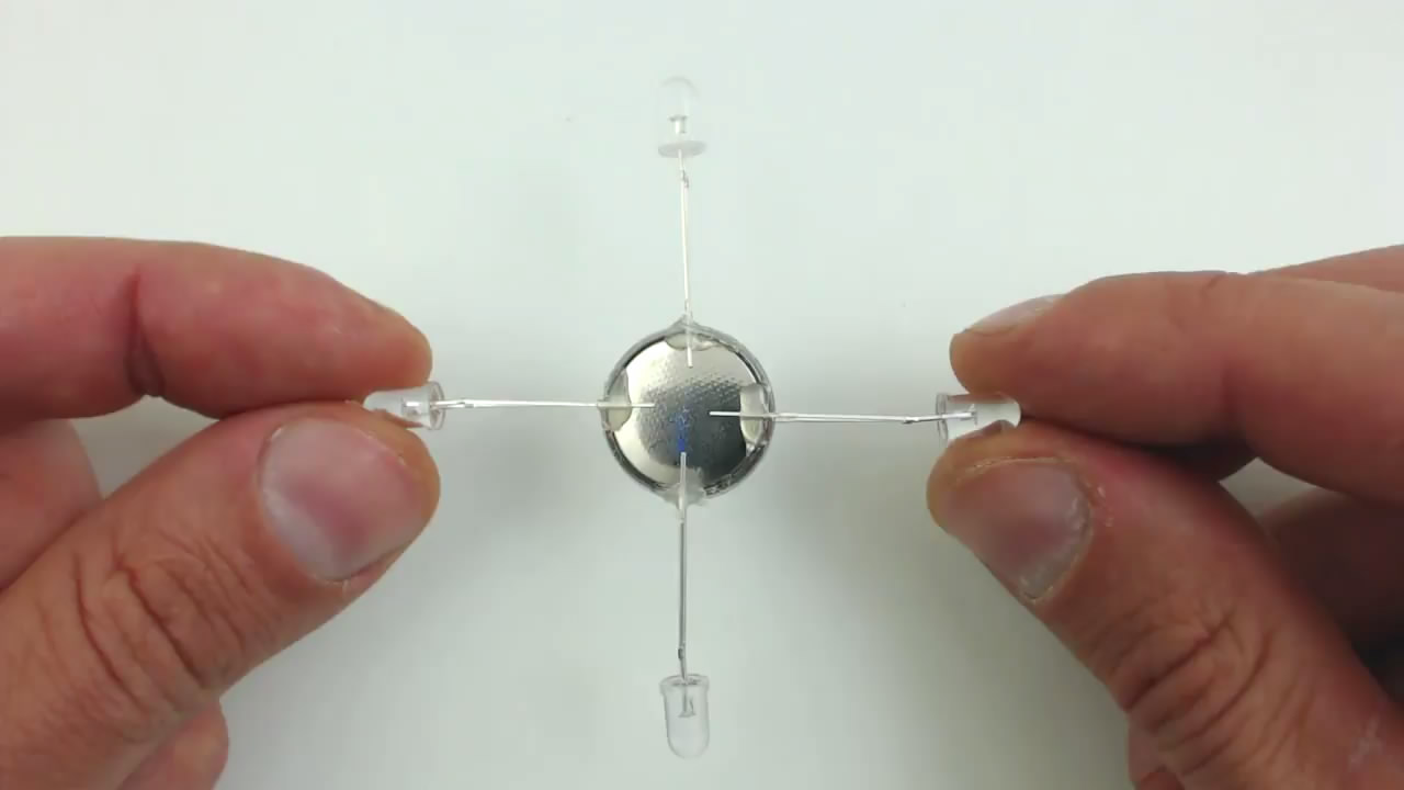 怎么制作会发光的玩具,手工diy发光玩具