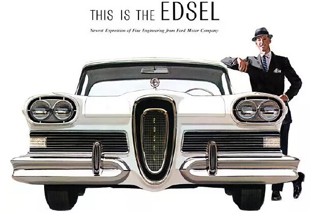 历史上最大的笑话和败笔,就因一个名字,福特汽车花了不止5亿美