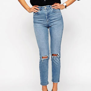 郑秀晶同款牛仔衬衫,郑秀晶蓝色衣服牛仔裤